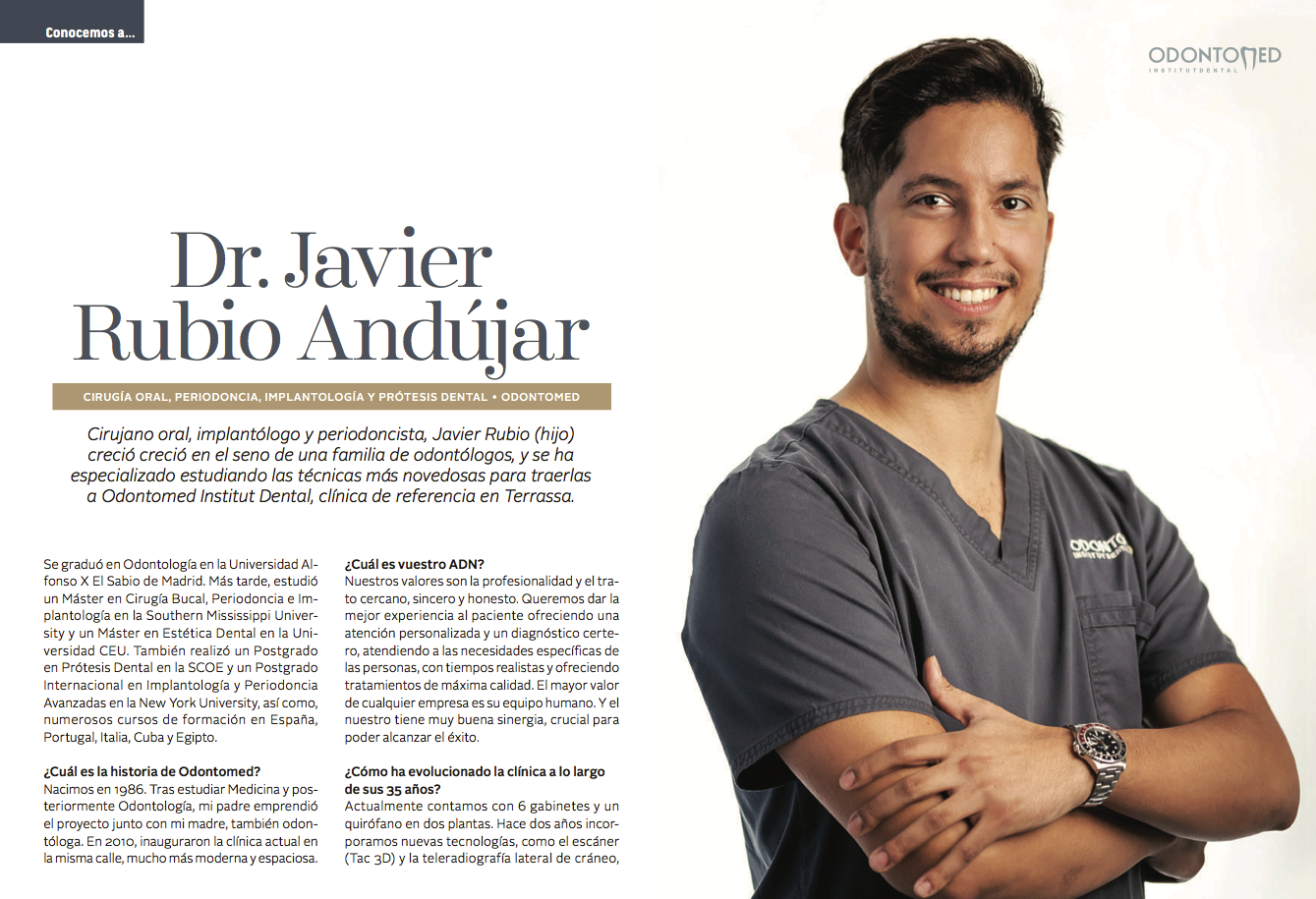 Entrevista Dr. Javier Rubio